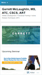 Mobile Screenshot of garrettmclaughlin.com